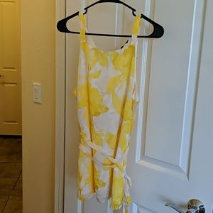 Banana Republic sheer overlay top